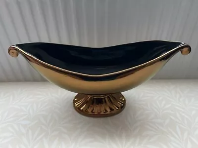 Buy Vintage BESWICK Large BOAT SHAPE Ceramic Copper Lustre Bowl. DISPLAY Or FLOWERS. • 8£