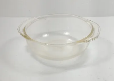 Buy Pyrex Glass Bowl 022, 1 QT With Handles NO LID Scratches On Glass  • 7.27£