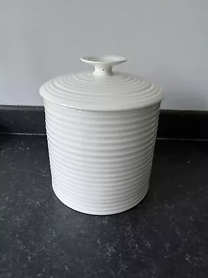 Buy Sophie Conran Portmerion Porcelain Large Kitchen Storage Jar White New • 28£