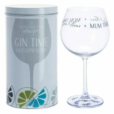 Buy Dartington  - Gin Time - Mum Time - Gp3362  - New In Tin • 17.95£
