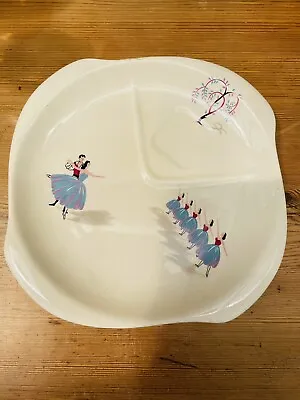 Buy Beswick Ballet China Lg Snack Plate 1950s Rare Clean Used Cond  Cup/snack Recess • 15£