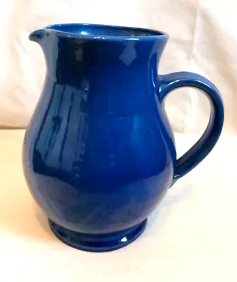 Buy Antique C H Brannam Barum Ware Pottery Arts & Crafts Blue Jug Barnstaple C.1900 • 75£