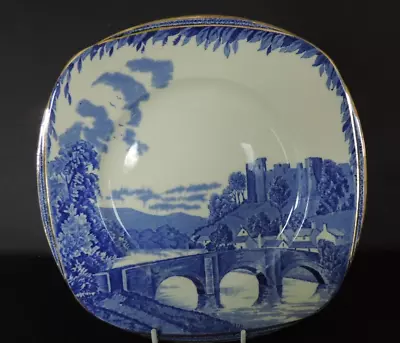 Buy Art Deco China Tea Set Bread  Cake Plate.Burleigh Ware Zenith Britain Beautiful. • 9.95£