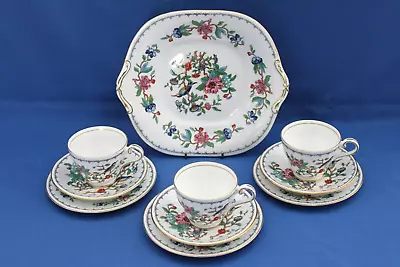 Buy Aynsley  Pembroke  Bone China Cup, Saucer & Plate (x3) And A Cake Plate • 9.99£