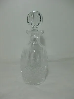 Buy Waterford Cut Crystal Decanter & Stopper.  20cm Tall / 28cm  Including Stopper • 15£