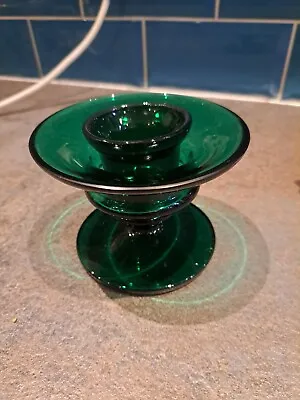 Buy Green Glass Candle Holder Decoration  • 6.90£