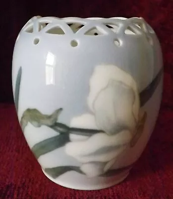 Buy Royal Copenhagen Art Nouveau Vase-Daffodil Decoration. 108-225. Great Condition. • 38.99£