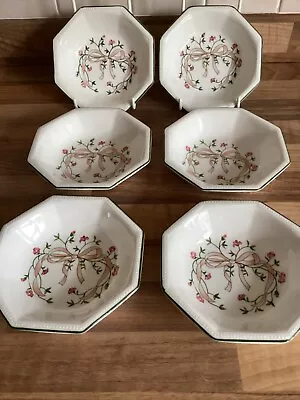 Buy 6 X Johnson Brothers Eternal Beau Rare Size Small Fruit Bowls Nibble Pickle Dish • 24.99£