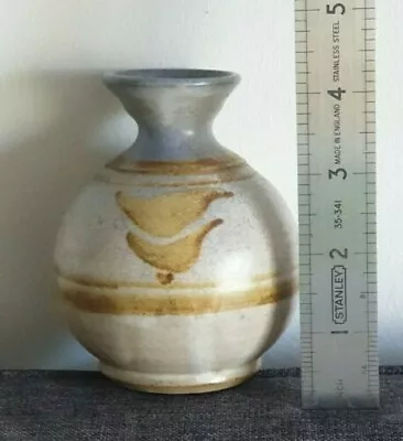 Buy Brand New Scottish Portsoy Pottery - Stoneware Vase - Makers Mark. Free UK Post • 14.95£