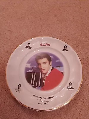 Buy Rare Elvis Fine China Royal Heritage Staffordshire Plate • 10£