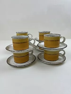 Buy Vtg Stonehenge Midwinter Wedgwood SUN Set Of 8 Cups & Saucers Mugs 16 Pcs • 109.33£
