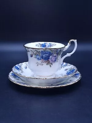 Buy Royal Albert 'Moonlight Rose' Tea Cup/Saucer/Plate-Seconds • 39.90£