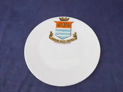 Buy Vintage Goss Crested Ware Small Plate Burton Upon Trent. • 8.96£