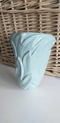 Buy Vintage..dee Cee...wall Planter...wall Vase...stoneware...turquoise..country • 8.95£