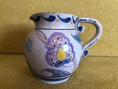 Buy Collard Honiton Pottery Floral Jug • 7.50£