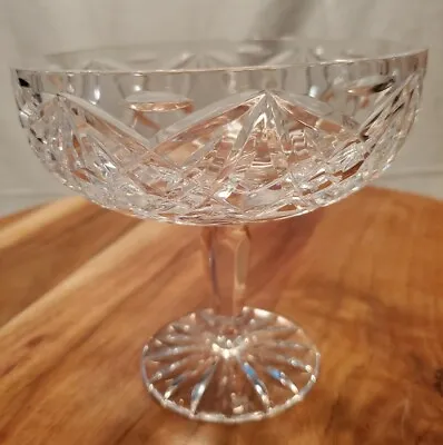 Buy Waterford Tyrone Cut Glass Crystal Goblet Bon Bon Dish H 4 1/2  X W 5  Irish • 48.25£
