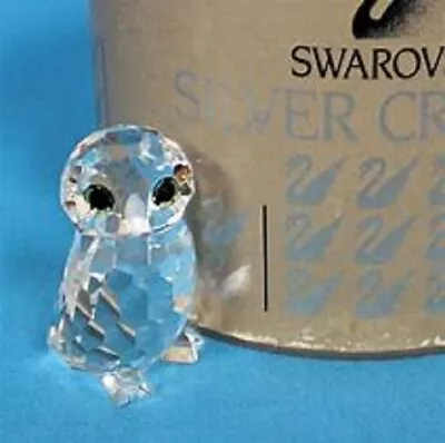 Buy Swarovski Crystal  OWLET  Mint Condition-Original Box • 23.99£