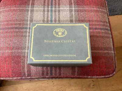 Buy Vintage Crystal Ware Cut Glass Bohemia Crystal Brandy Glasses Set Of Two • 0.99£