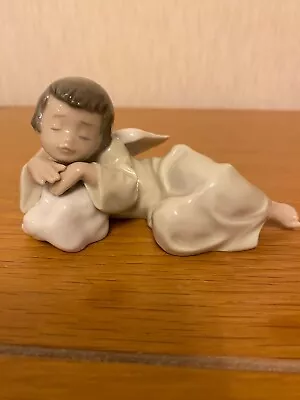Buy Retired Lladro Figurine ~ ‘Heavenly Dreamer’. Angel Asleep On A Cloud! VGC • 12.99£