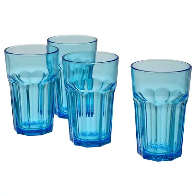 Buy Latte Coffee Glasses Cappuccino Lattes Tea Milk Glass Hot Drink Tumbler Set Of 4 • 13.89£