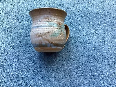 Buy Unique Hand Thrown Vintage Studio Pottery Mug • 4.99£