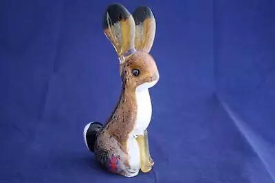 Buy Langham Glass Hand-made Crystal Hare Figure - Brand New / Boxed • 58.50£