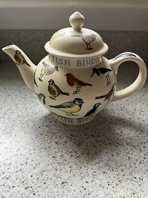 Buy Rare Emma Bridgewater Large 2.5pt British Birds Teapot • 45£