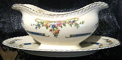 Buy Johnson Bros Old English Fixed Sauce Boat And Saucer, Approx 9 Ins Long 3 Tall • 9.99£