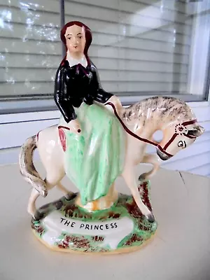 Buy Staffordshire England Figurine  The Princess  On Horseback • 27.95£