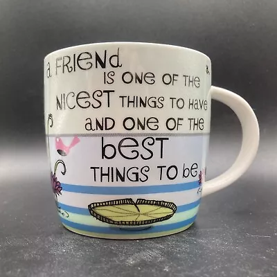 Buy Queens A Friend Is One Of The Nicest Things To Have Fine China Mug The Good Life • 19.90£
