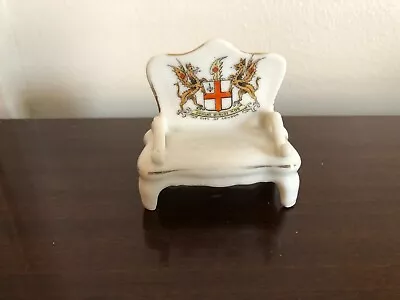 Buy Gemma Crested China Chair - CITY OF LONDON Crest • 7.95£