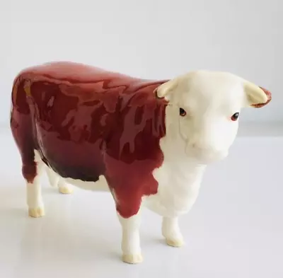 Buy Vintage Beswick Hereford Cow Ch Of Champions Decorative Figurine England Rare 6  • 167.43£