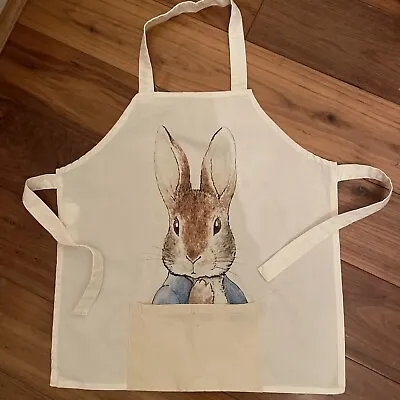 Buy Pottery Barn Children’s Apron Peter Rabbit Approx 3-6 Years • 12£