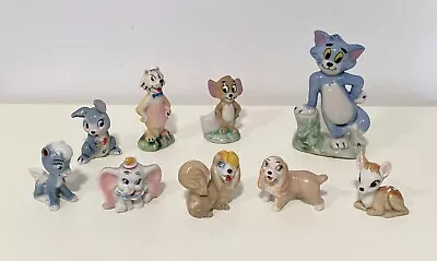 Buy Vintage Wade Whimsies Disney & Hanna-Barbera 9-piece Ceramic Figure Collection • 15£