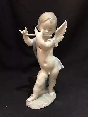 Buy Lladro -  1233 - Angel With Flute - Rare Retired In 1987 - 8. 3/4” • 39.99£
