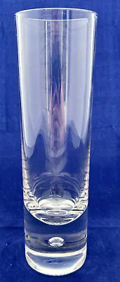 Buy Vintage Kosta Boda Art Glass Vase Controlled Bubble Slim Cylinder 9 7/8  Sweden  • 28.44£