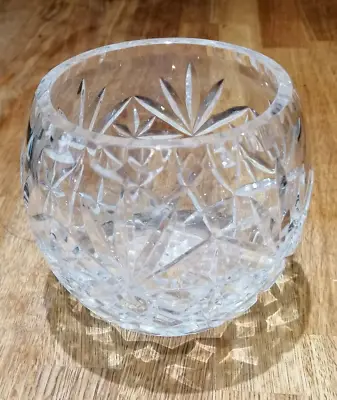 Buy Vintage Cut Glass Crystal Royal Doulton Posy Vase Star Base 11.2cm Height DC014 • 6£