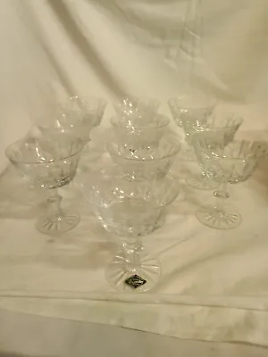 Buy Set Of 10 Brierley Clear Crystal Champagne Coupes • 102.62£