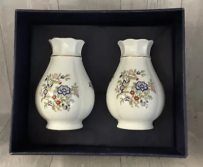 Buy Royal Tara China Vases Pair Aynsley Style Irish Bone China In Original Box • 12£
