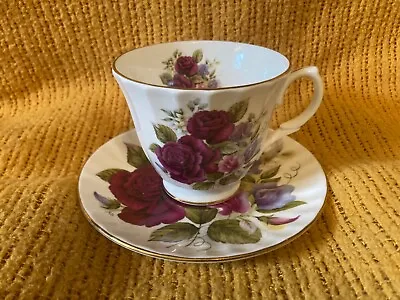 Buy Duchess Fine Bone China Floral Tea Cup And Saucer Set, Vintage, England • 17.71£