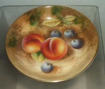 Buy Royal Worcester Hand Painted Fruit Dish Signed Roberts • 125£