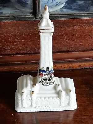 Buy Crested China Ware Blackpool Tower Antique Souvenir • 12.99£