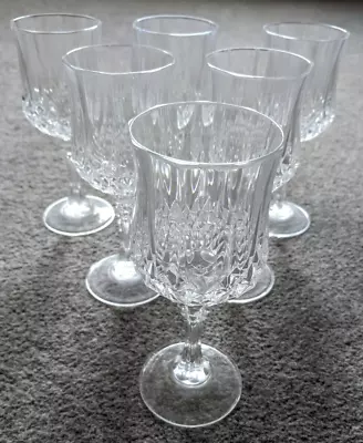 Buy 6 Vintage Glass Crystal Drinking Glasses • 5.99£