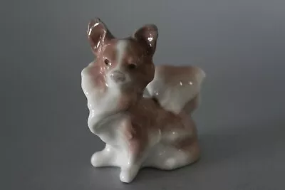 Buy Lladro 4749 Small 8cm Dog Papillon Figure - VGC • 15£