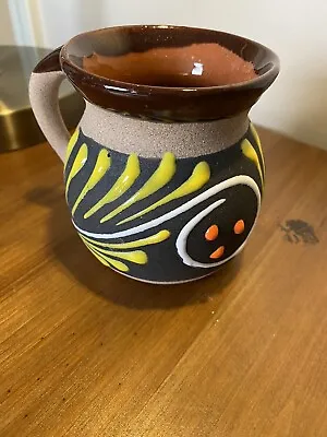 Buy Mexican Talavera Pottery Mug Folk Art Hand Made & Hand Painted Primitive • 6.59£