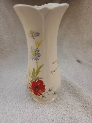 Buy Beautiful Country Diary Collection Royal Winton Common Poppy Vase • 8.99£