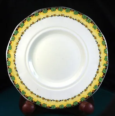 Buy Plant Tuscan China Art Deco 7 Inch Tea Plates - Pattern No. 5512A - Circa 1936 • 3.99£