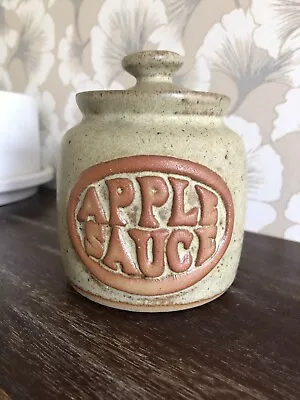 Buy Vintage Studio Pottery Apple Sauce Pot • 6£