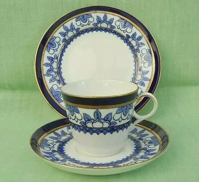 Buy Antique Copeland Spode Bone China Cup, Saucer & Plate Trio - #498 Blue & White  • 14.99£