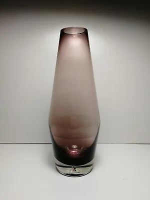 Buy Mid-Century Amethyst Glass Vase Tamara Aladin For Riihimaki Soumi - Finland • 30£
